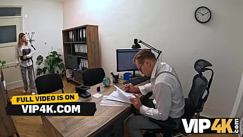 Vip4k Beautiful Funky Town Arrives For A Loan And Anal Sex Under Table thumbnail