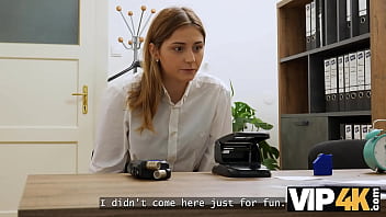 Vip4k beautiful funky town arrives for a loan and anal sex under table