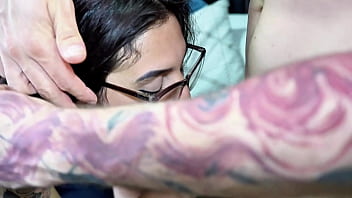 Pawg sprays milk out of her tits into his mouth after bareback with bbc