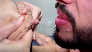Pawg sprays milk out of her tits into his mouth after bareback with bbc