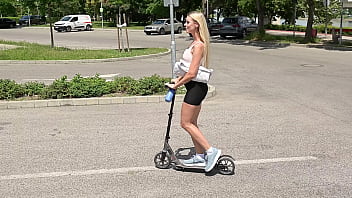 Brazen blonde lynna nilsson sucks and fucks bbc after they collide in the car park gp3194