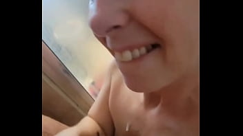 I love the way she smiles when she makes me explode