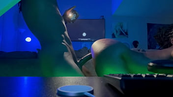 Bbc for dinner he filled me up