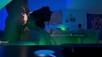 Bbc for dinner he filled me up