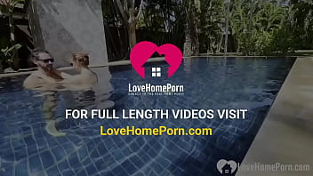 Kissing in the pool is the best