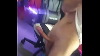 Teen Boy Plays With His Big Cock thumbnail