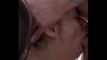 Seeing candie cross in that skirt with pigtails was an invitation i took control driving my cock deep with each pull of her hair