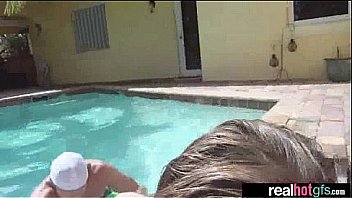 Hot wild girlfriend bang hard style on camera vid 16