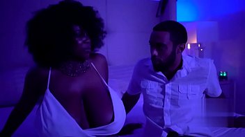 Huge tits bbw ebony twice creampie