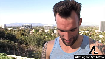 It's vyxen steel drying alex legend's long cock after a vaginal fuck