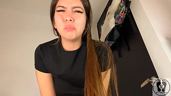 I caught my stepbrother sniffing my panties what a pervert