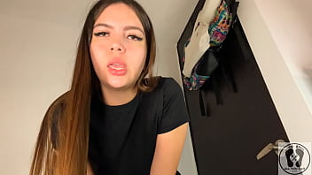 I caught my stepbrother sniffing my panties what a pervert