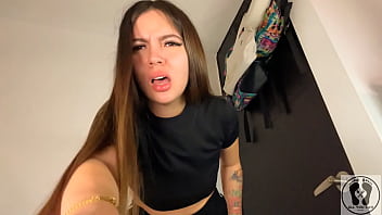 I caught my stepbrother sniffing my panties what a pervert