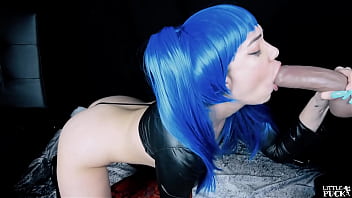 Pov blowjob dildo sucking master fantasy little puck slobbery spit bj