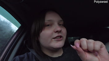 Fucking myself in a car in a public place joi