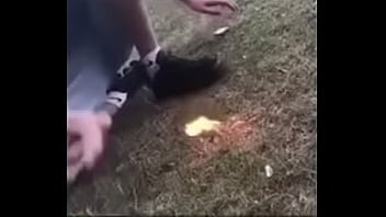 Outdoor slaping porn