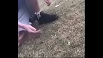 Outdoor slaping porn