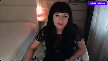 Little titty brunette jessy m'lady in red lingerie pt2