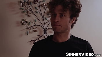 She wills him to an explosive orgasm which he creams all over her supple round ass