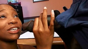 Cute black chick riding big cock Cute black chick riding big cock