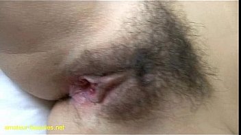 Hairy asian gets her pussy fucked