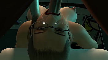 Threesome with esmeralda deep throating a dick as she gets anal