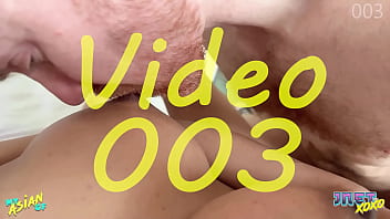 My blonde asian gf rides a dildo while sucking cock then she gets her pussy pounded cum in mouth