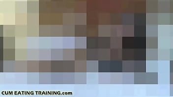 Cum eating encouragement joi masturbation