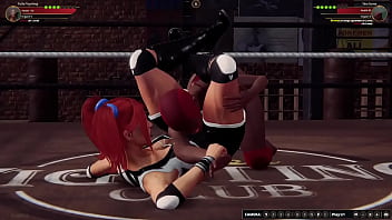 Polly vs tina nf3d female mma battle