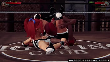 Polly vs tina nf3d female mma battle Polly vs tina nf3d female mma battle