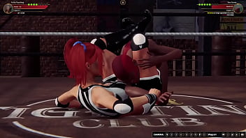 Polly vs tina nf3d female mma battle