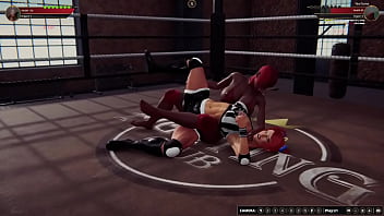 Polly vs tina nf3d female mma battle