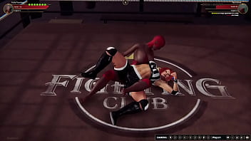 Polly vs tina nf3d female mma battle