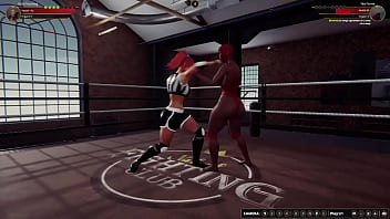 Polly vs tina nf3d female mma battle