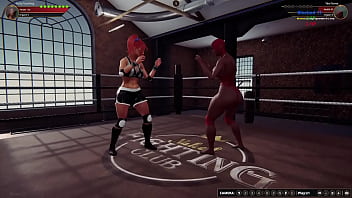 Polly vs tina nf3d female mma battle