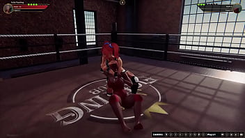 Polly vs tina nf3d female mma battle