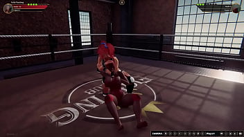 Polly vs tina nf3d female mma battle