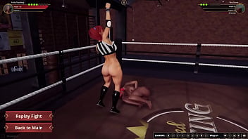 Polly vs tina nf3d female mma battle