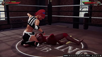 Polly vs tina nf3d female mma battle Polly vs tina nf3d female mma battle