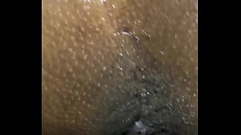 Amateur black reverse cowgir