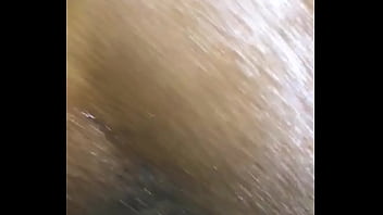 Amateur black reverse cowgir