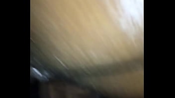 Amateur black reverse cowgir