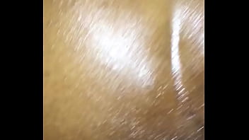 Amateur black reverse cowgir