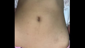 My stepsister's pussy is nice and tight look how she models her cute pink pajamas for me teen18