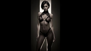 Top sexy girl with short hair