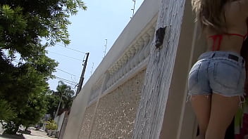 Brazilian slut picked up from the beach