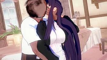 Fern culea con un señor que le lanzó magia