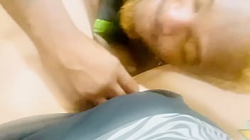 Taking a wiff before i take a dip