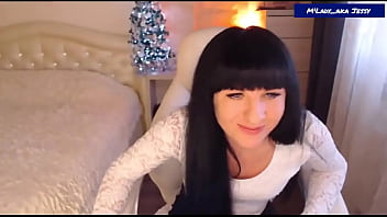 Sweet little titty jessy bare ass open legs clit caresses