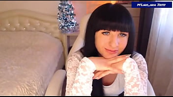 Sweet little titty jessy bare ass open legs clit caresses